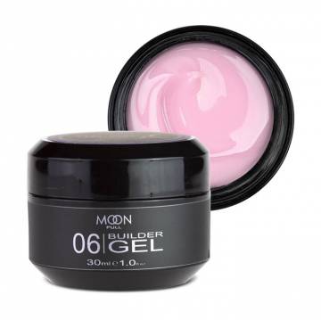 Моделирующий гель для ногтей Moon Full Builder Gel 06 Натуральный розовый, 30 мл Моделирующий гель для ногтей Moon Full Builder Gel 06 Натуральный розовый, 30 мл