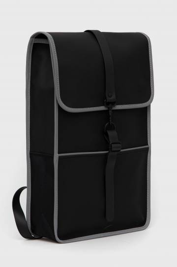 Рюкзак Rains 14090 Backpack Reflective цвет чёрный большой однотонный 14090.70-BlackRefle Рюкзак Rains 14090 Backpack Reflective цвет чёрный большой однотонный 14090.70-BlackRefle