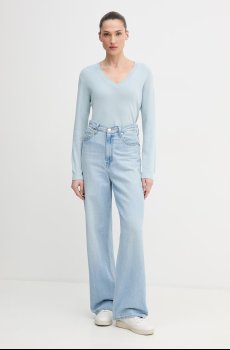 Хлопковый свитер United Colors of Benetton