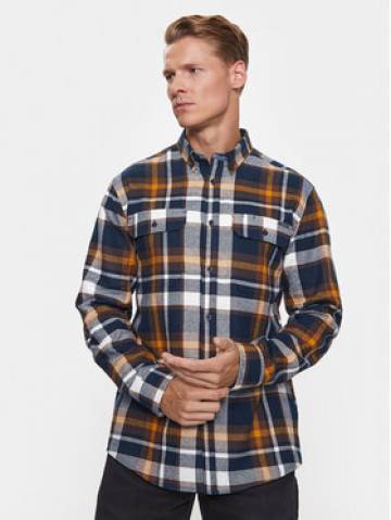 Lindbergh Сорочка 30-220198 Коричневий Relaxed Fit