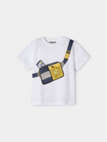 Mayoral Футболка 3018 Білий Regular Fit Mayoral Футболка 3018 Білий Regular Fit