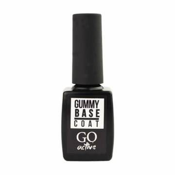 Каучуковая основа для гель-лака Go Active Gummy Base Coat, 10 мл Каучуковая основа для гель-лака Go Active Gummy Base Coat, 10 мл