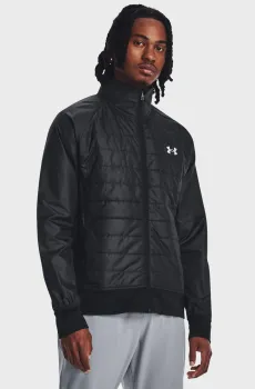 Мужская черная куртка UA STRM INS RUN HBD JKT Черный XL Under Armour 1380868-001