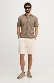 Guess рубашка для мужчин с примесью льна RYDEN