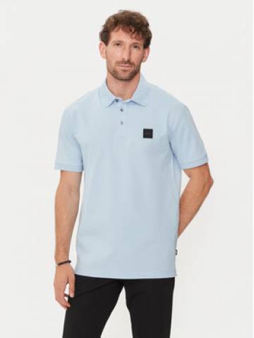 Boss Поло Parlay 143 50515596 Блакитний Regular Fit Boss Поло Parlay 143 50515596 Блакитний Regular Fit