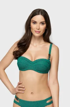 Женский зеленый лиф от купальника Зеленый 42B MARC&ANDRE L2311-Y-912