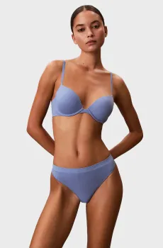 Женские синие трусики THONG Синий XS Calvin Klein LV00QD3958