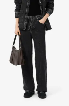 Женские черные брюки Черный 34 Lacoste HF02066NM