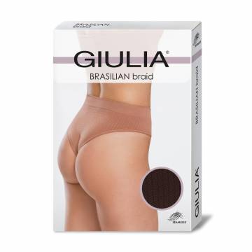 Бесшовные трусы стринги женские Giulia String Briefs Grain, Chocolate, размер S/M Бесшовные трусы стринги женские Giulia String Briefs Grain, Chocolate, размер S/M