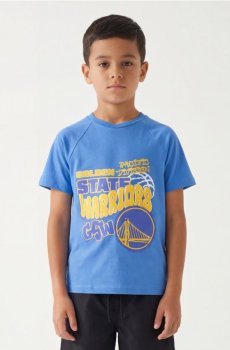 Бавовняна футболка з принтом NBA Golden State Warriors - other