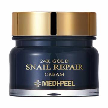 Крем для лица Medi-Peel 24k Gold Snail Repair Cream с колллоидным золотом и муцином улитки, 50 мл Крем для лица Medi-Peel 24k Gold Snail Repair Cream с колллоидным золотом и муцином улитки, 50 мл