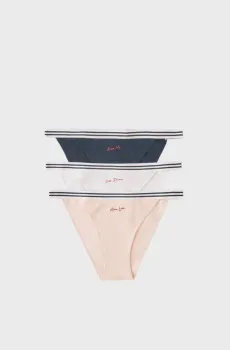 Женские трусики (3 шт) Разноцветный XS womensecret 4933611