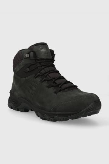 Ботинки Mammut Mercury IV Mid GTX мужские цвет чёрный слегка утеплённый 3030.04710 Ботинки Mammut Mercury IV Mid GTX мужские цвет чёрный слегка утеплённый 3030.04710