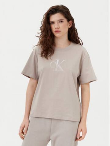 Calvin Klein Jeans Футболка Monologo J20J224798 Сірий Relaxed Fit Calvin Klein Jeans Футболка Monologo J20J224798 Сірий Relaxed Fit