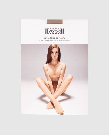 Бежевые колготки Satin touch 20 Den Бежевые колготки Satin touch 20 Den