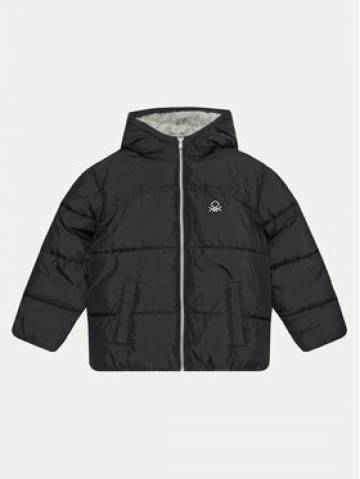 United Colors Of Benetton Пуховик 2WU0CN05I Чорний Regular Fit United Colors Of Benetton Пуховик 2WU0CN05I Чорний Regular Fit