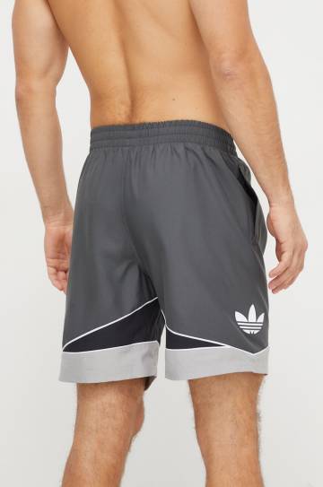 Купальные шорты adidas Originals цвет серый Купальные шорты adidas Originals цвет серый