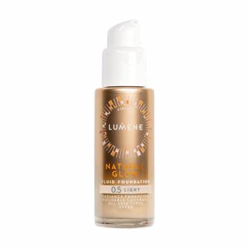 Тонирующий флюид для лица Lumene Natural Glow Fluid Foundation SPF 20, 0.5 Light, 30 мл Тонирующий флюид для лица Lumene Natural Glow Fluid Foundation SPF 20, 0.5 Light, 30 мл
