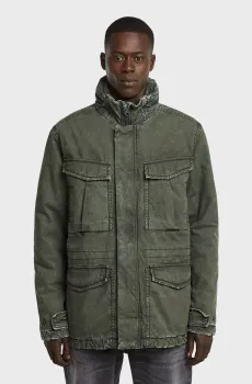 Мужская серая джинсовая куртка Rovic Серый M G-Star RAW D27785,D388