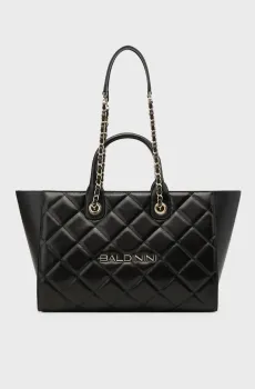 Женская черная кожаная сумка Черный ONESIZE Baldinini G4FPWGEW0012;999