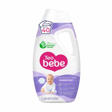 Гель для стирки Teo Bebe Gentle & Clean Lavender для детских вещей, 40 стирок, 1.8 л Гель для стирки Teo Bebe Gentle & Clean Lavender для детских вещей, 40 стирок, 1.8 л
