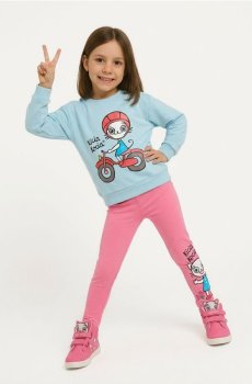 Світшот crewneck Kitty Kotty - light blue