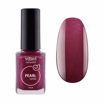 Лак для ногтей Vizavi Professional Pearl Series Nail Polish 39 Сливовый, 10 мл