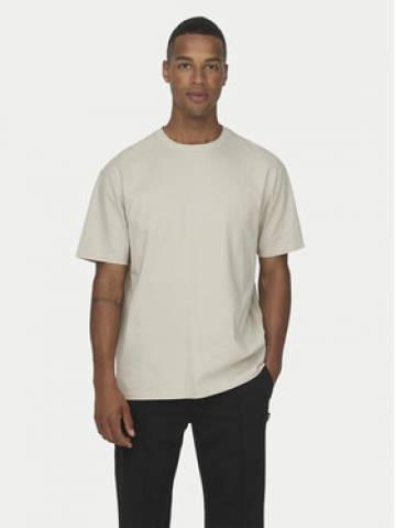 Only & Sons Футболка Fred 22022532 Бежевий Relaxed Fit Only & Sons Футболка Fred 22022532 Бежевий Relaxed Fit