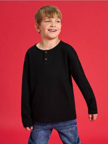 Лонгслів - чорний Лонгслів - чорний