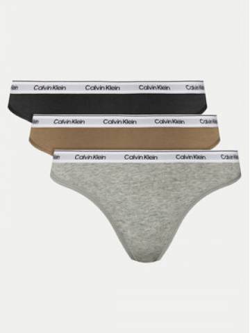 Calvin Klein Underwear Набір з 3 пар стрінгів 000QD5209E Кольоровий Calvin Klein Underwear Набір з 3 пар стрінгів 000QD5209E Кольоровий