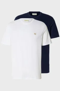 Мужская футболка (2 шт) BADGE TEE Разноцветный M Calvin Klein Jeans LV04RD248G