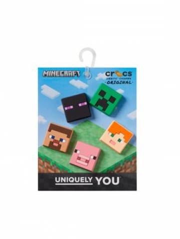 Crocs Прикраса для взуття Minecraft 5 Pack 10011273 Кольоровий Crocs Прикраса для взуття Minecraft 5 Pack 10011273 Кольоровий