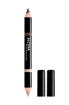 Карандаш для бровей Alcina Perfect Eyebrow Styler Duo 020 Dark, 5 г