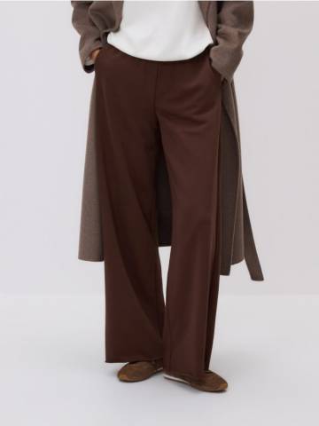 Reserved - Спортивні штани - темно коричневий - 612GA-89X