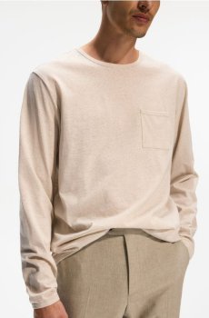 Reserved - MEN`S T-SHIRT - бежевий - 845JM-08M