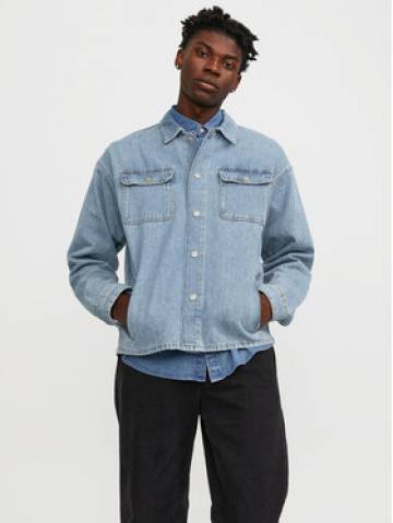 Jack&Jones Джинсова куртка Chase 12250086 Голубий Loose Fit Jack&Jones Джинсова куртка Chase 12250086 Голубий Loose Fit