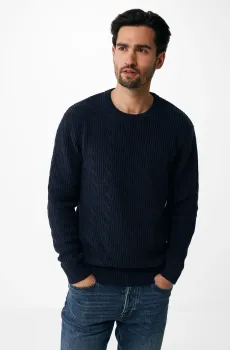 Мужской темно-синий джемпер Синий XL Mexx MF006605843M