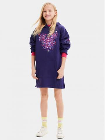 Desigual Повсякденна сукня 23WGVK07 Голубий Regular Fit Desigual Повсякденна сукня 23WGVK07 Голубий Regular Fit