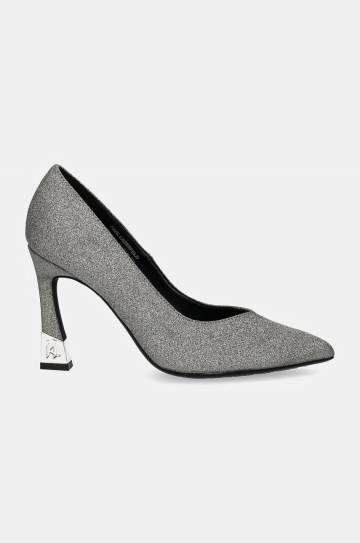 Туфли Karl Lagerfeld PREMIERE 90 цвет серебрянный KL33514G Туфли Karl Lagerfeld PREMIERE 90 цвет серебрянный KL33514G