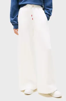 Женские белые спортивные брюки TJW RWB GRAPHIC TERRY Белый XS Tommy Jeans DW0DW20560