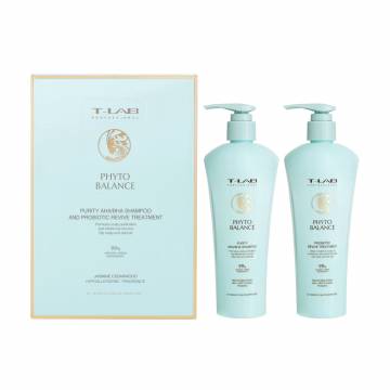 Набор для волос T-LAB Professional Phyto Balance (шампунь, 300 мл + маска, 300 мл) Набор для волос T-LAB Professional Phyto Balance (шампунь, 300 мл + маска, 300 мл)
