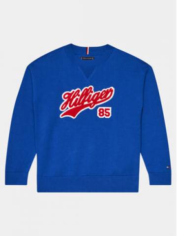 Tommy Hilfiger Світшот Script KB0KB08724 D Голубий Regular Fit Tommy Hilfiger Світшот Script KB0KB08724 D Голубий Regular Fit