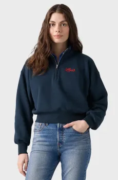 Женская темно-синяя спортивная кофта Синий M Levi’s® 008CM;0002