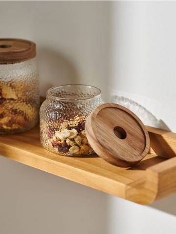 Банка з Кришкою - білий