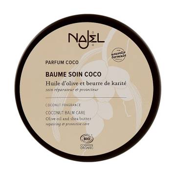 Органический кокосовый бальзам для ухода за кожей тела и волосами Najel Coconut Balm Care, 100 г Органический кокосовый бальзам для ухода за кожей тела и волосами Najel Coconut Balm Care, 100 г