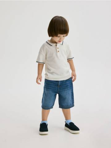 Reserved - Джинсові шорти - синій - 4320S-55J