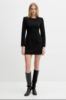 Платье с примесью шерсти Armani Exchange