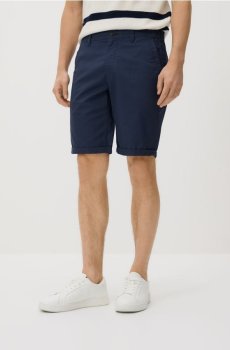 Reserved - Бавовняні шорти-чиноси - темно-синій - YW485-59X