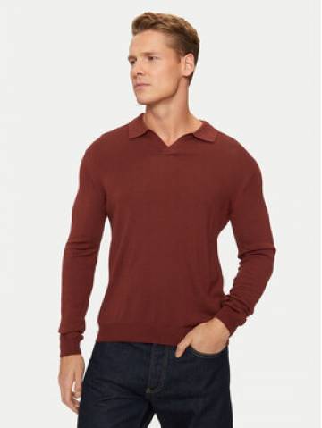 Sisley Светр 11BAS300J Червоний Regular Fit Sisley Светр 11BAS300J Червоний Regular Fit