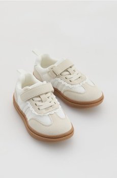 Reserved - Кеди з комбінованих матеріалів - білий - 650IX-00X